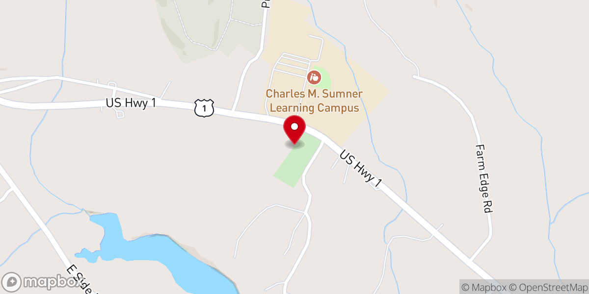 Map showing location of Union Church