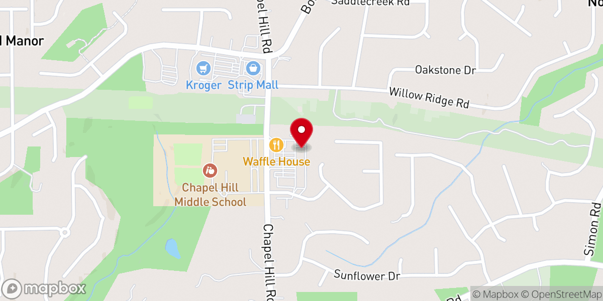 Map showing location of NJDC Maranatha Church