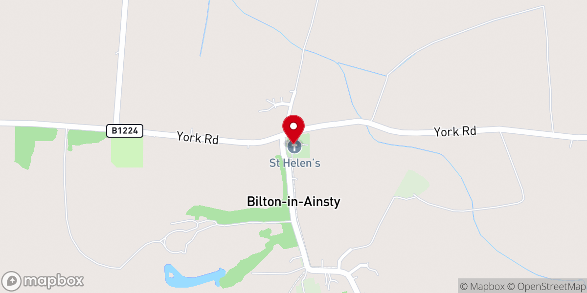 Map showing location of Saint Helen's Ancient Parish Church
