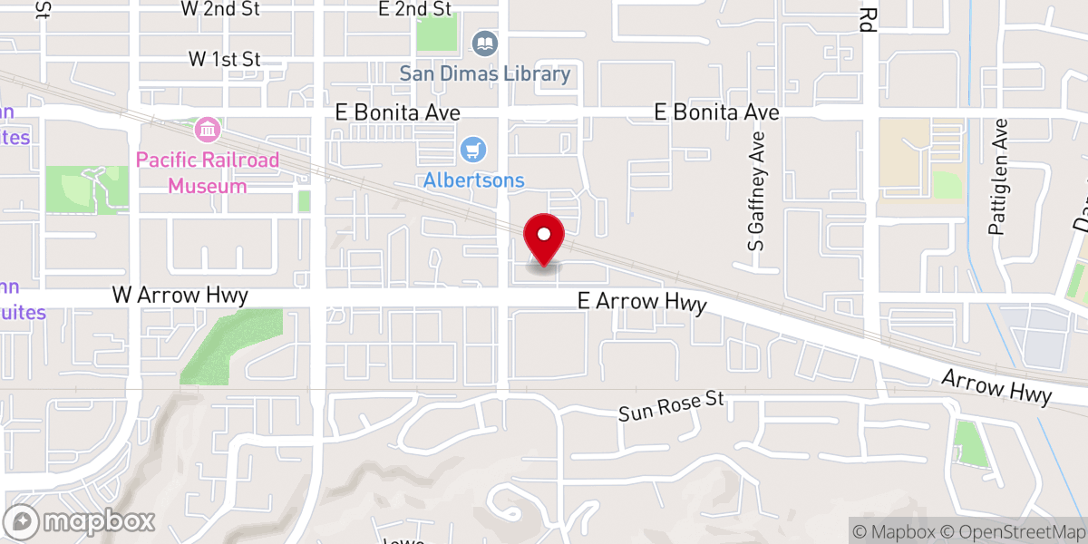 Map showing location of Living Faith Fellowship