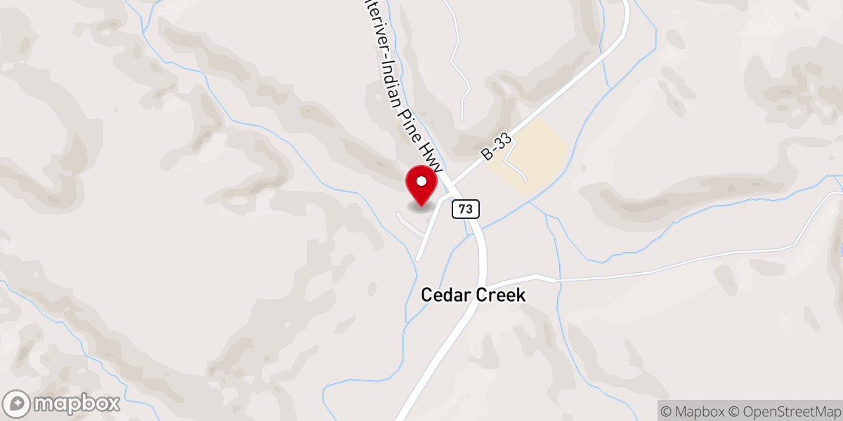 Map showing location of Shepherd on the Mountain Lutheran Church