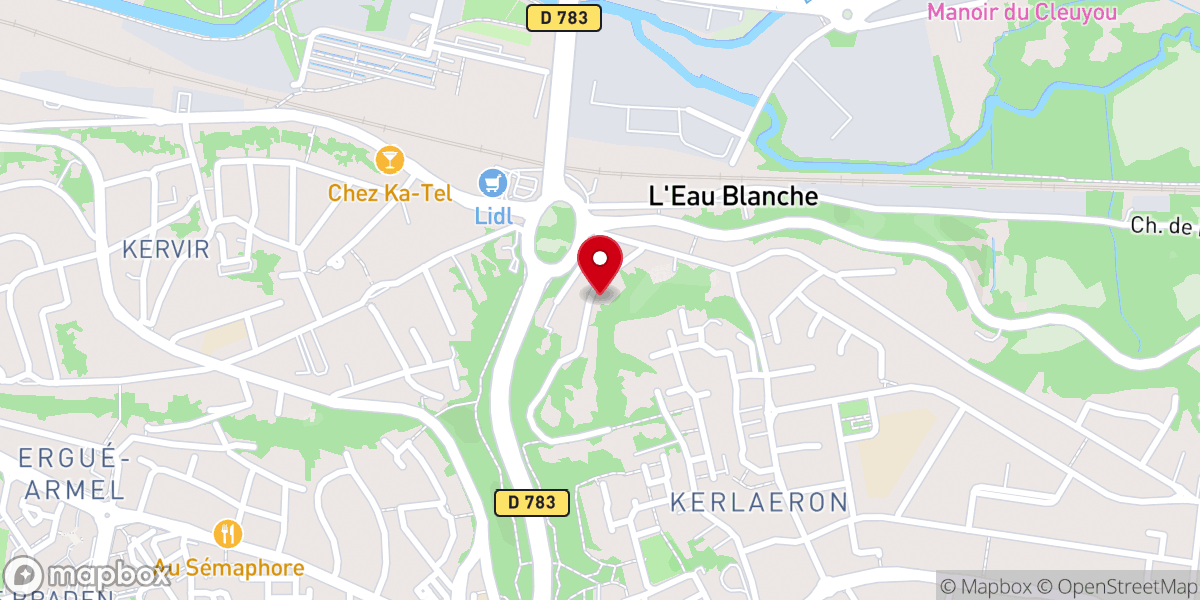 Map showing location of rob & co