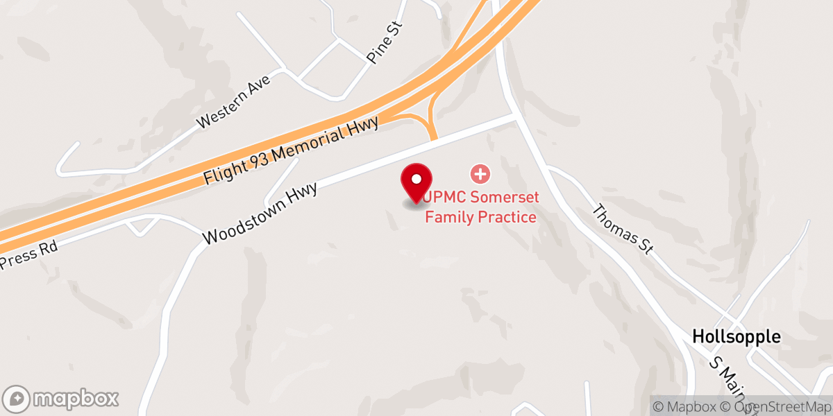 Map showing location of Saint Anne Catholic Church