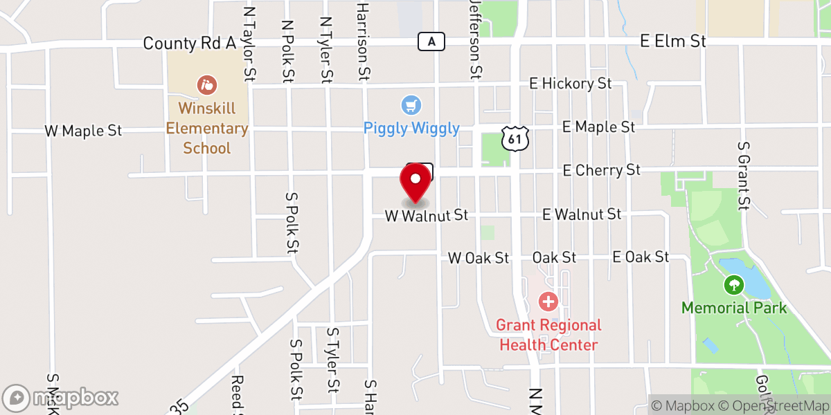 Map showing location of Community of Christ