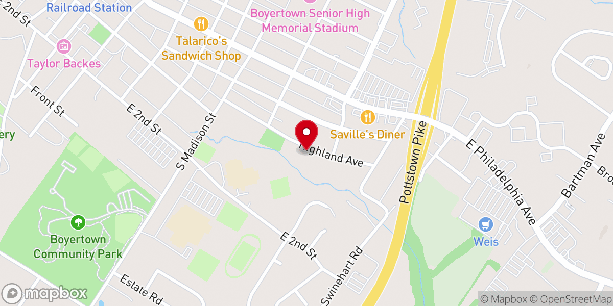 Map showing location of inspiring with matthew