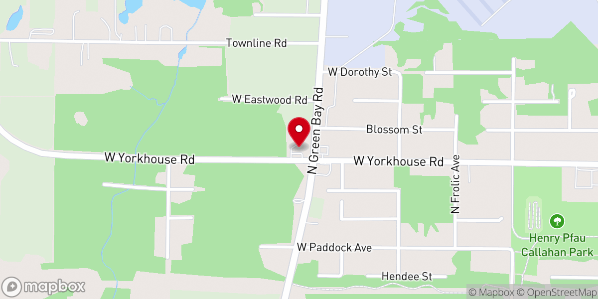 Map showing location of New Greater Faith Church Baptist