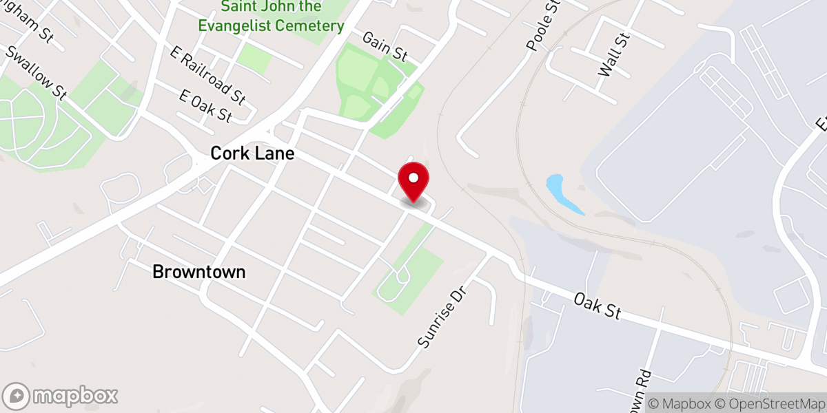 Map showing location of Iglesia