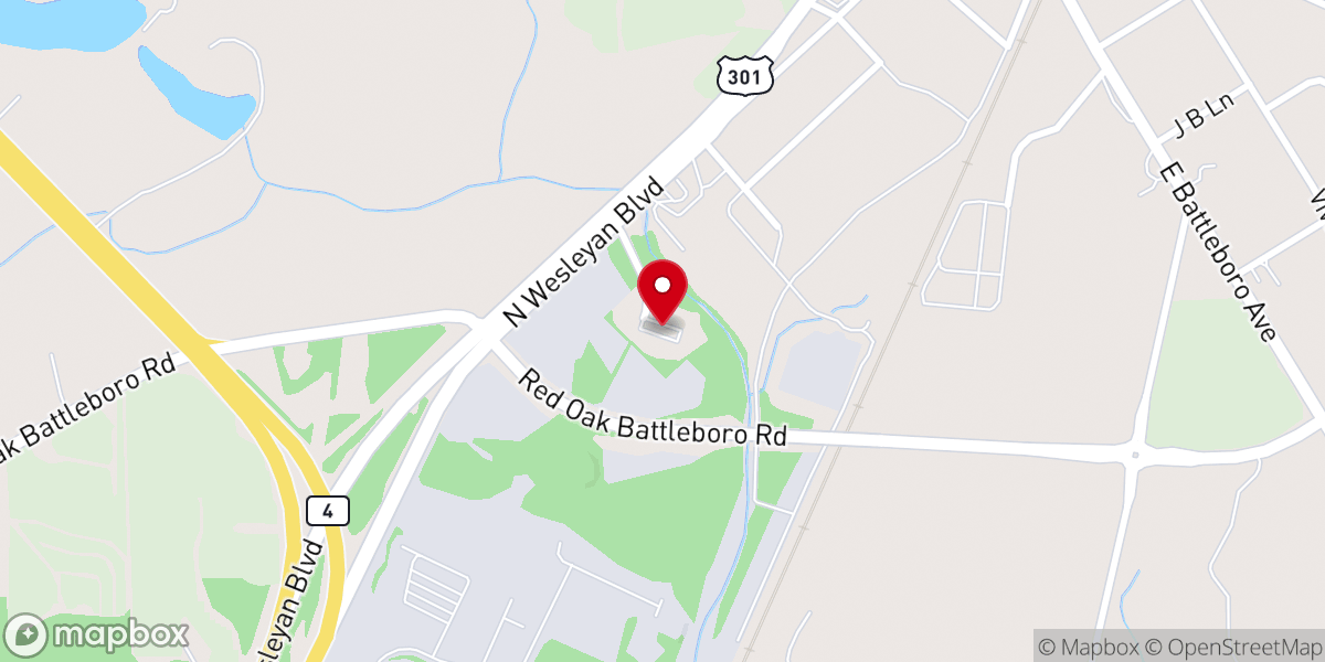 Map showing location of Drew Hills Apartments