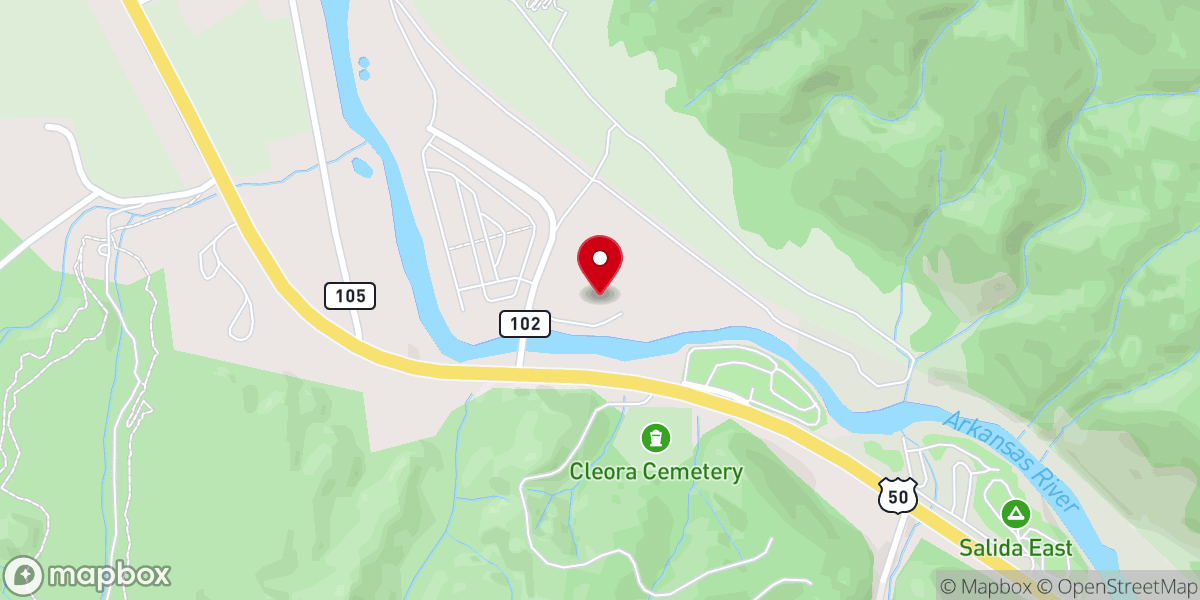 Map showing location of Circle 3 Cowboy Fellowship