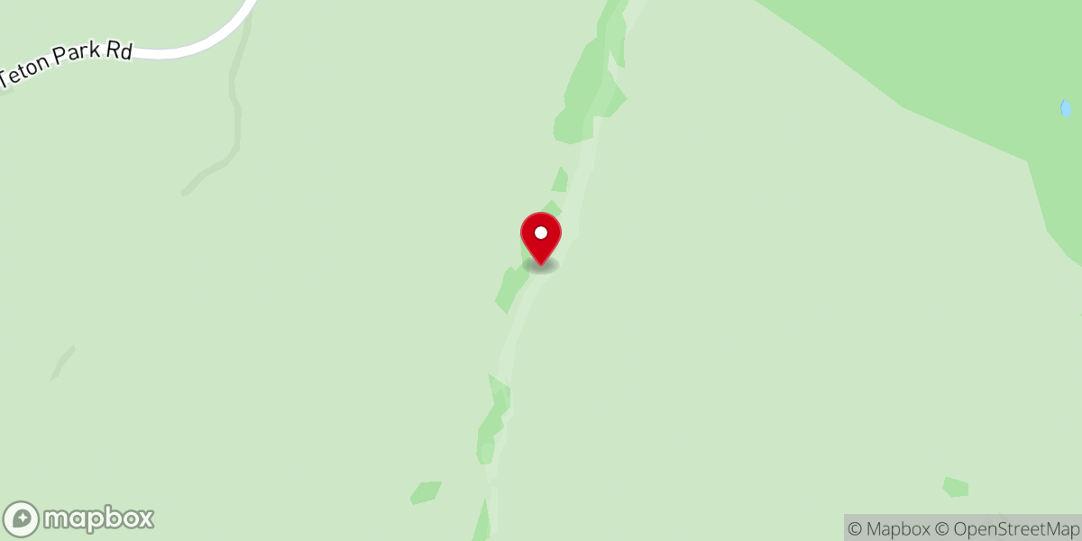 Map showing location of Grand Teton National Park