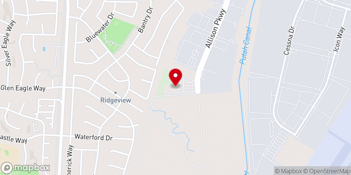 Map showing location of New Hope Christian Fellowship