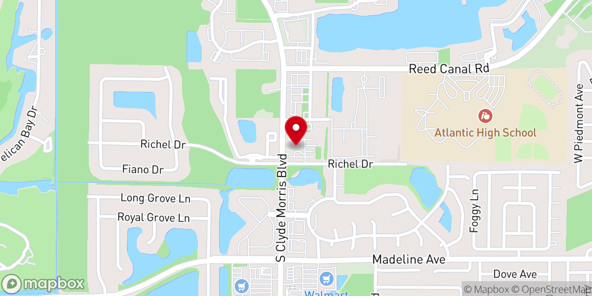 Map showing location of Covenant United Methodist Church