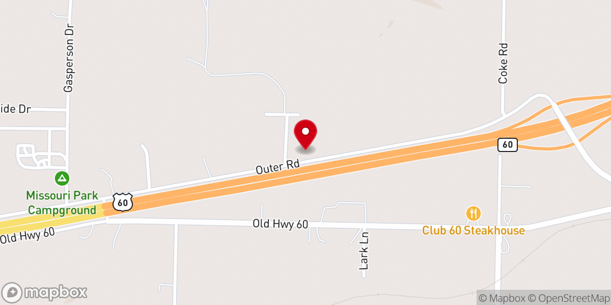 Map showing location of Your Art's Desire Studio