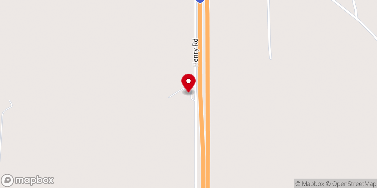 Map showing location of First Baptist Church of Arcola