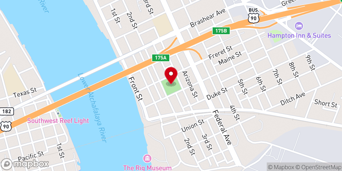 Map showing location of Lawrence Park