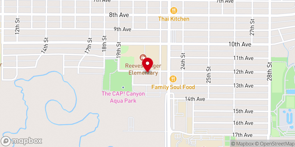 Map showing location of Summit Church