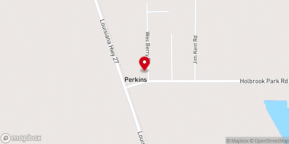 Map showing location of Pine Grove Baptist Church