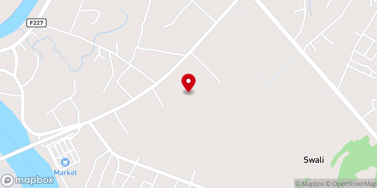 Map showing location of Fire Cathedral Covenant Church int Inc
