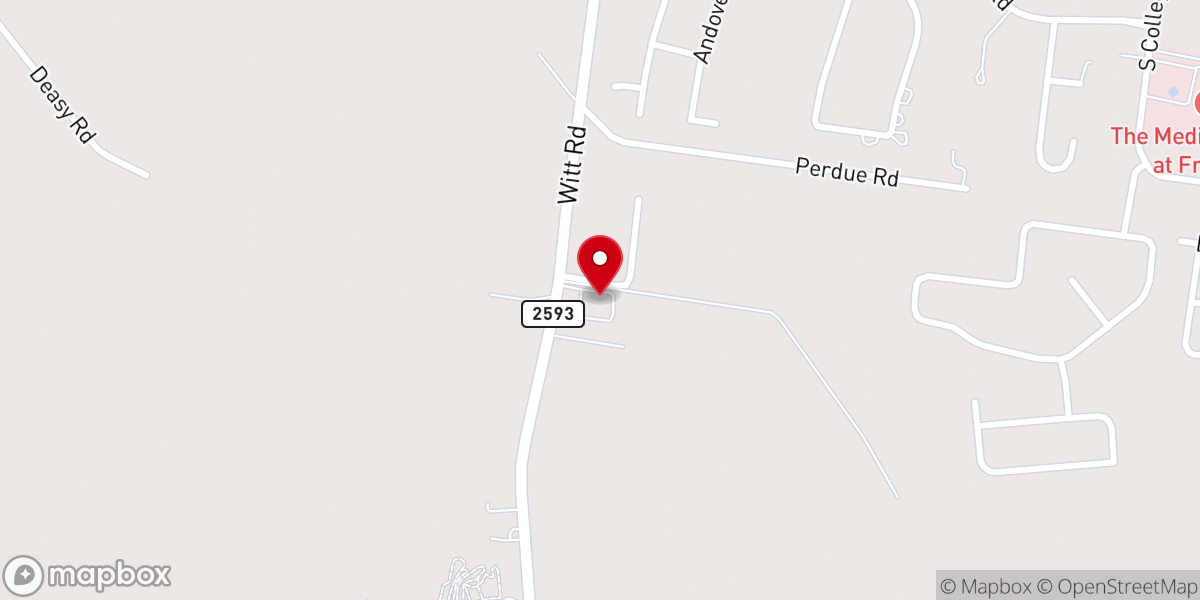Map showing location of Franklin KY Church of God