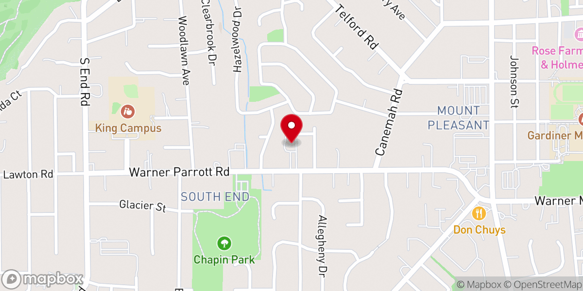 Map showing location of The Loft NW