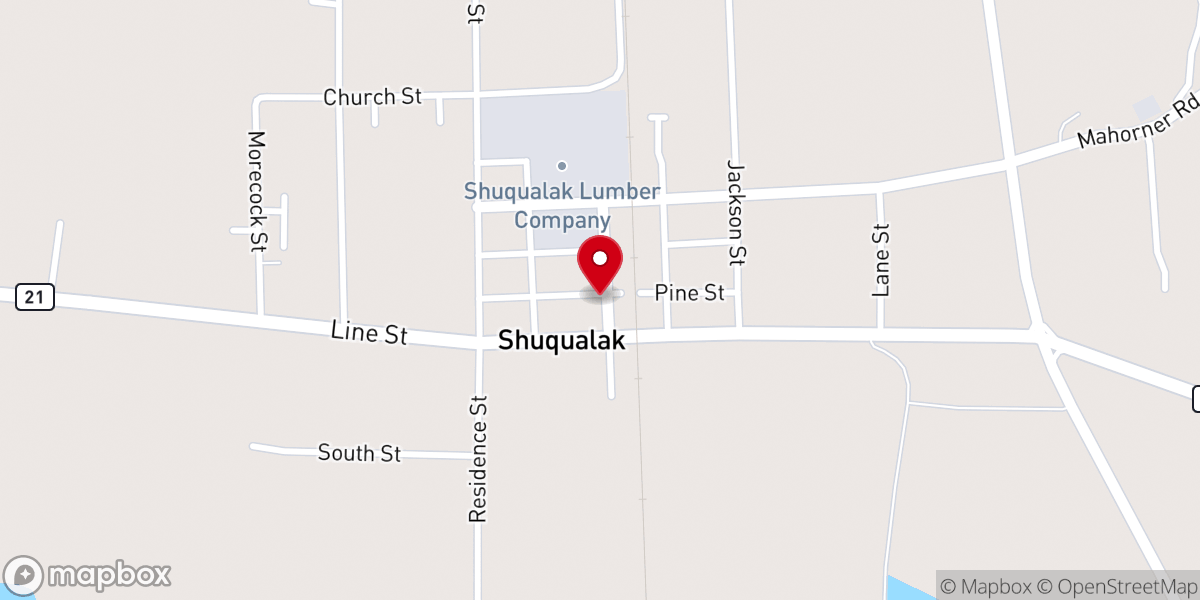 Map showing location of The Linked Church