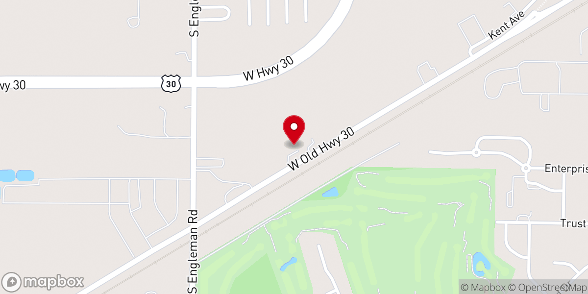 Map showing location of Destiny Church GI Assemblies of God
