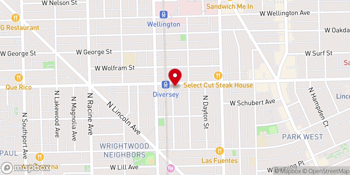 Map showing location of Holy Covenant United Methodist Church