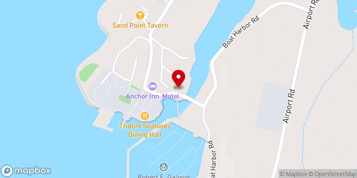 Map showing location of St. Nicholas Russian Orthodox Church