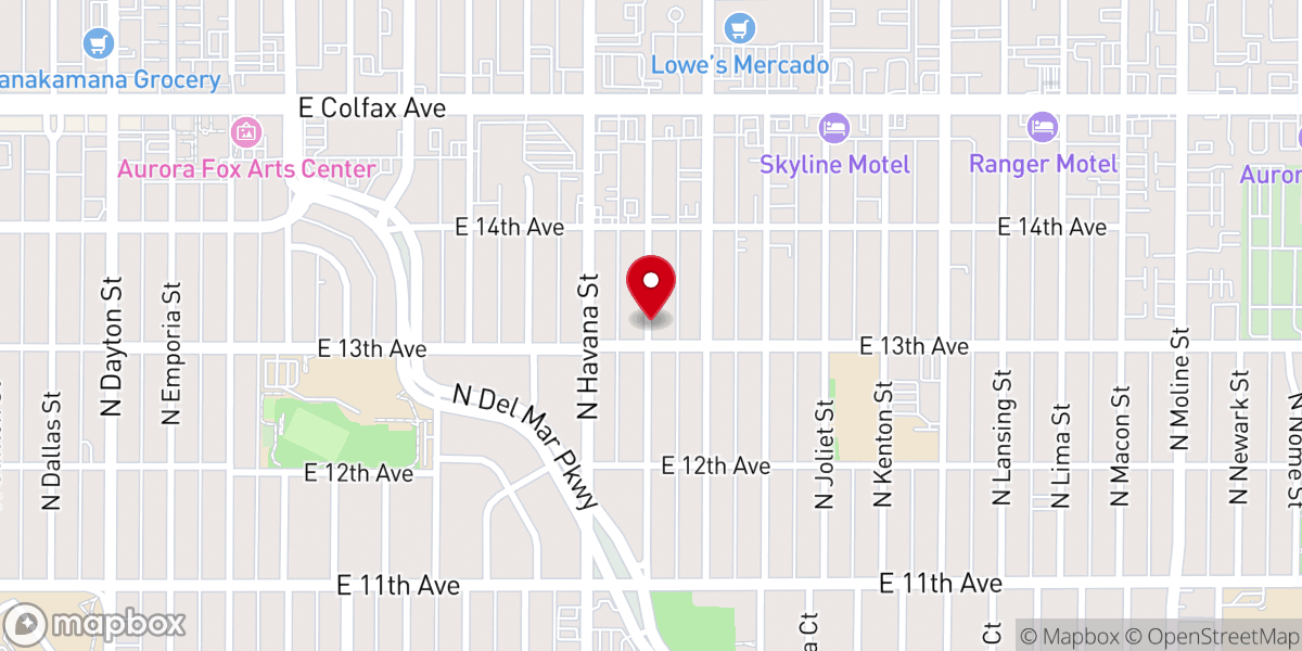 Map showing location of Greater Wayside Community Temple