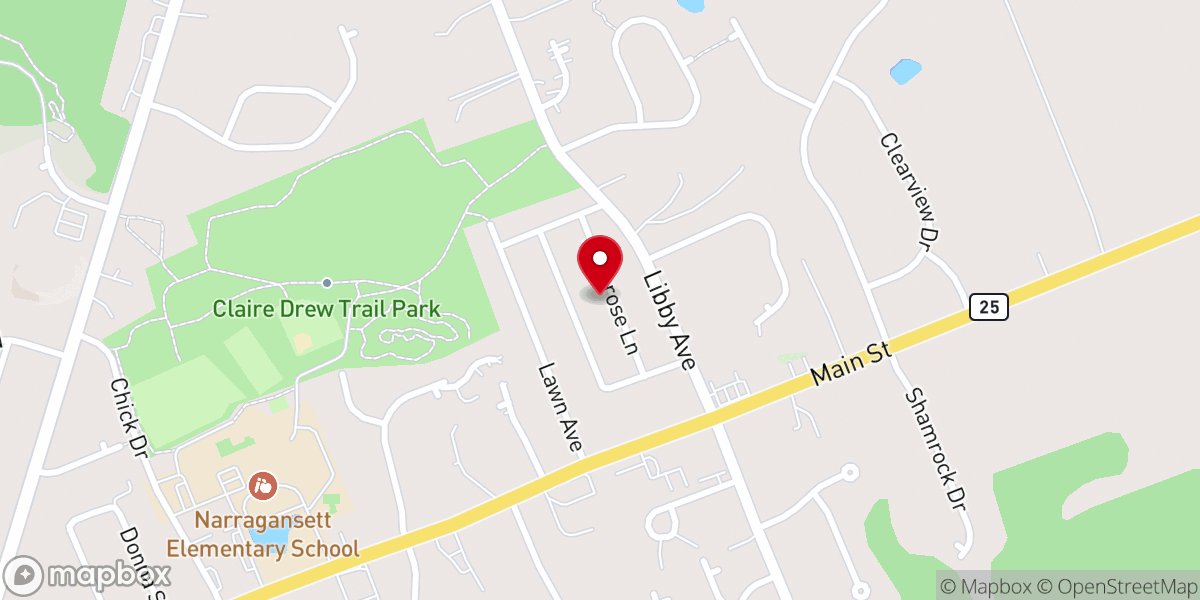 Map showing location of Kiwi bird lovers headquarters
