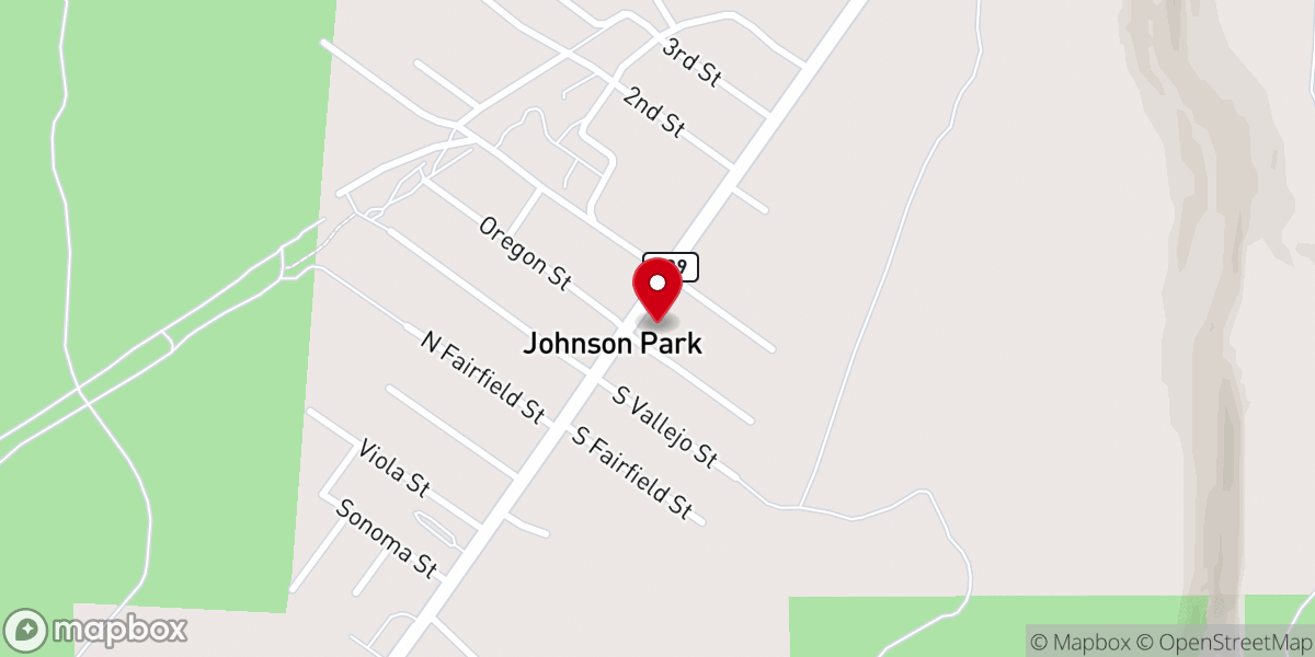 Map showing location of United Pentecostal Church