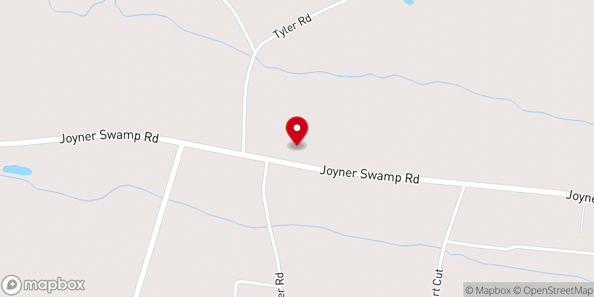 Map showing location of Berea Baptist Church