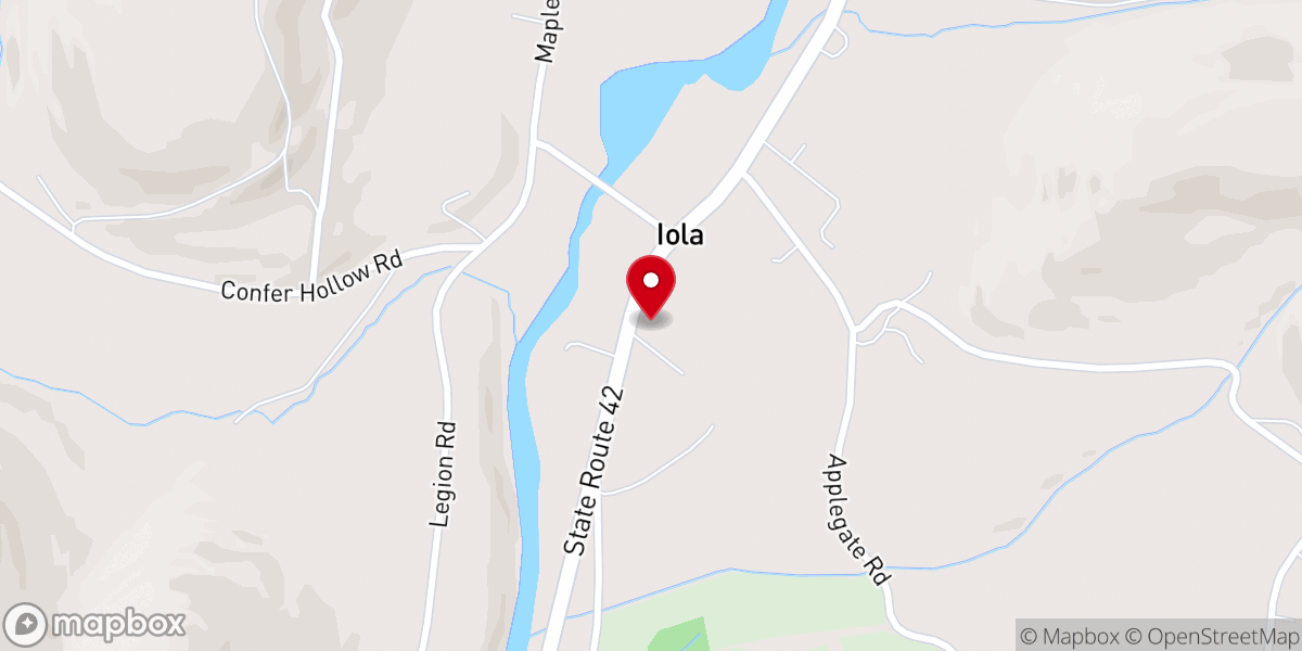 Map showing location of The Christian Gospel Fellowship
