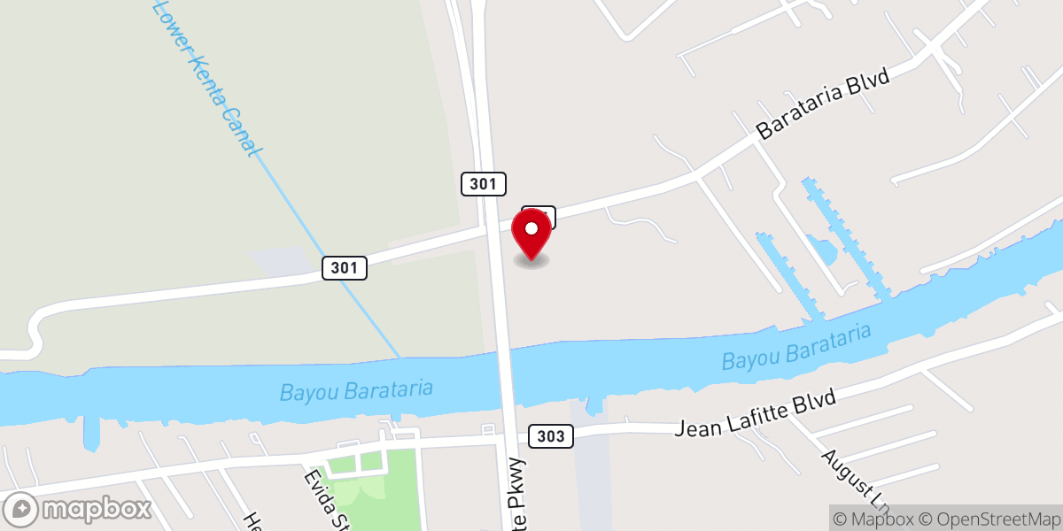Map showing location of St. Pius X Catholic Church