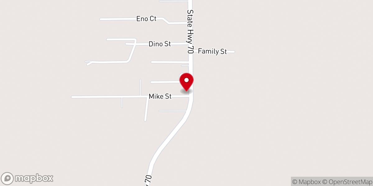 Map showing location of Duffy's