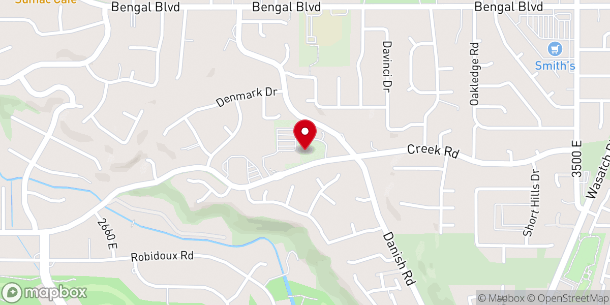 Map showing location of Saint Thomas More Catholic Church