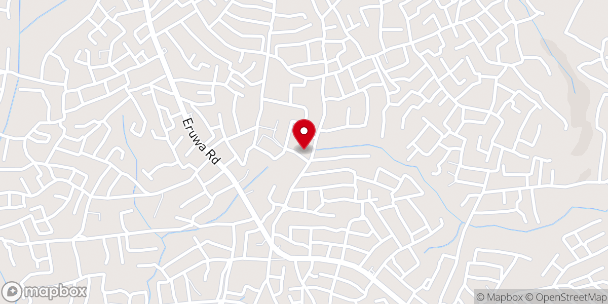 Map showing location of Joint Heirs Baptist Church