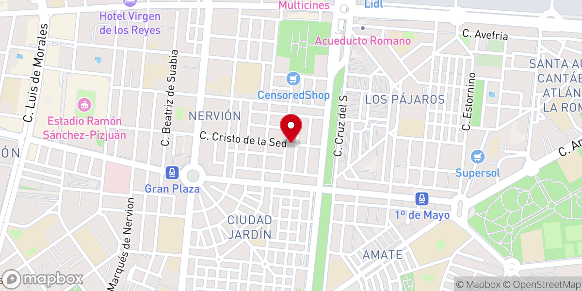 Map showing location of Iglesia evangélica "Ríos de Vida"