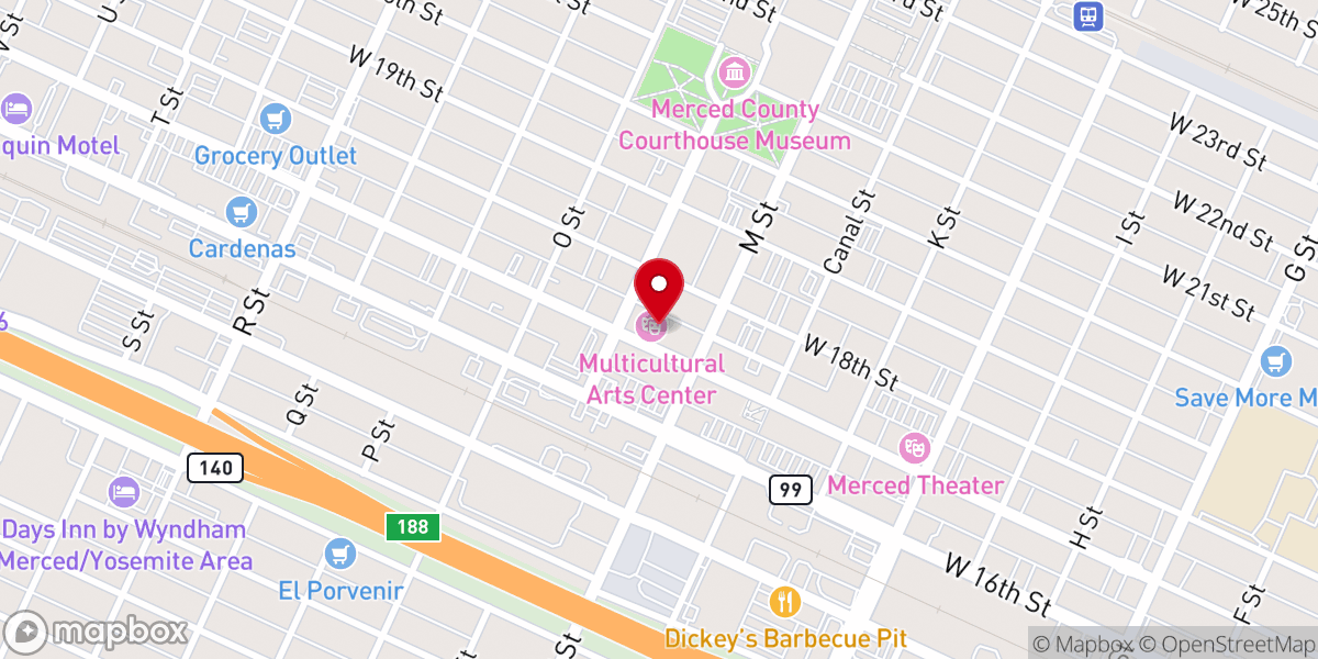 Map showing location of Bethesda Apostolic Faith Church