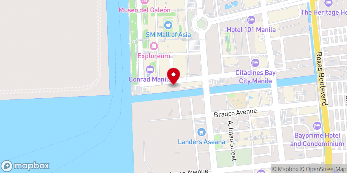 Map showing location of Archdiocesan Shrine of Jesus the Way, the Truth, and the Life