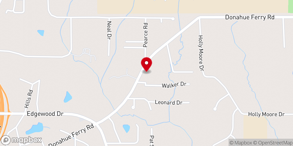 Map showing location of Journey Church