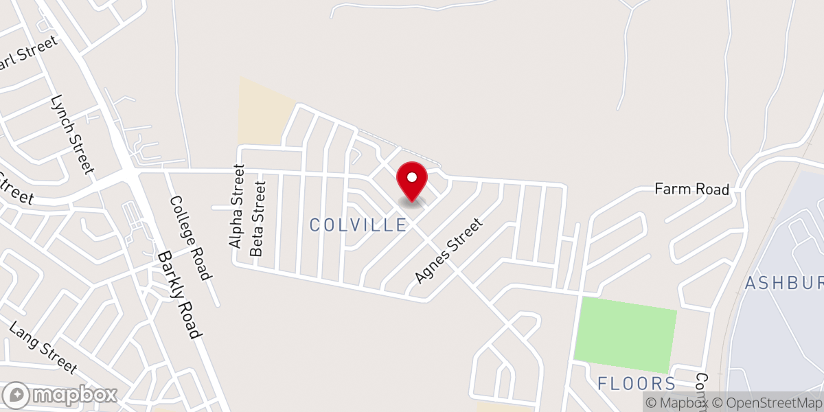 Map showing location of Old apostolic church colville