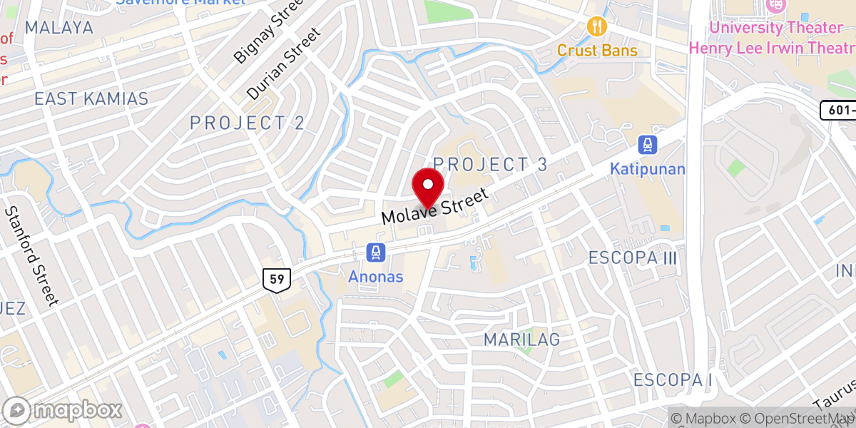 Map showing location of Philippine Council of Evangelical Churches