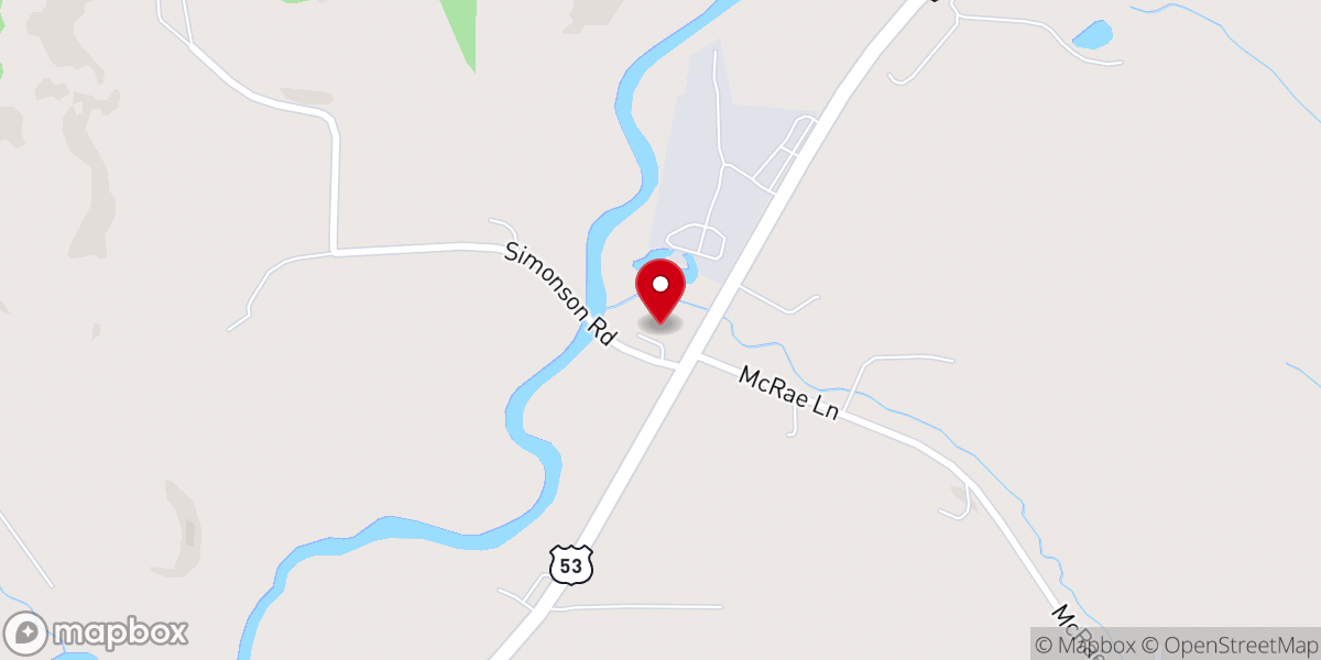 Map showing location of Reaching Out Ministries