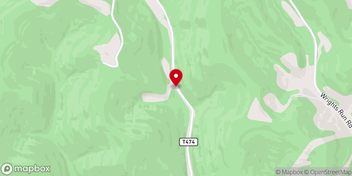 Map showing location of Skylar Neese Memorial