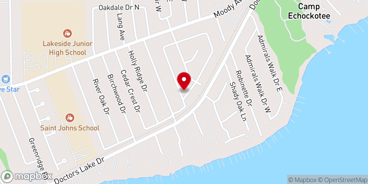 Map showing location of The Father's Heart