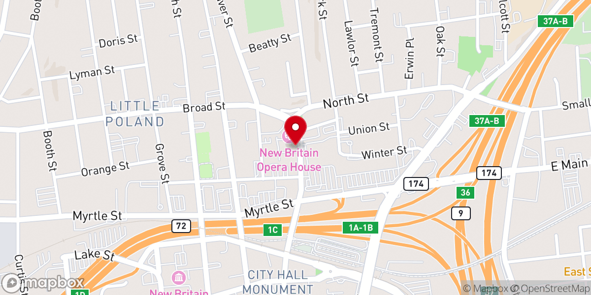 Map showing location of St. Mary Church
