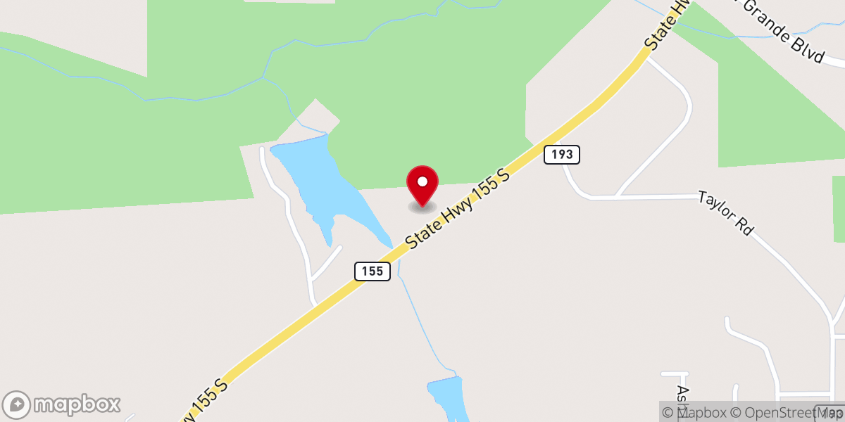 Map showing location of Tyler Unity Center