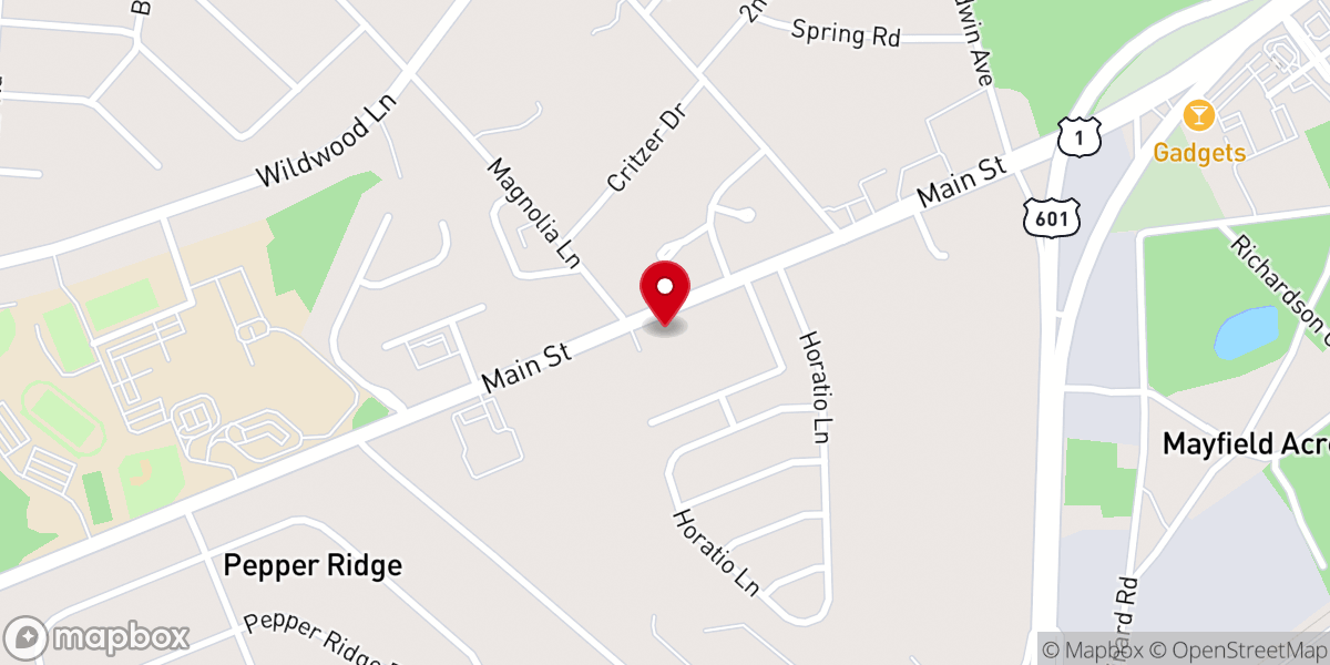 Map showing location of Renew Grace Fellowship