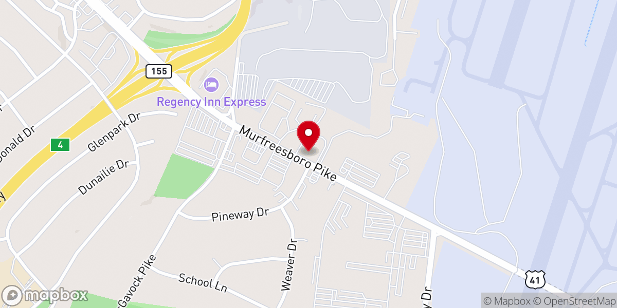 Map showing location of Arlington United Methodist Church